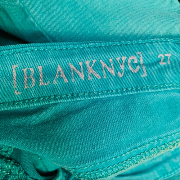 Blank NYC Aqua Green Skinny Jeans - Picture 8 of 8